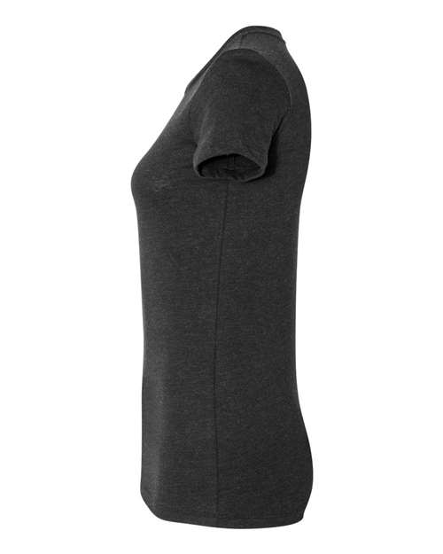 Bella + Canvas 6004 Ladies' Slim Fit T-Shirt #color_BLACK HEATHER