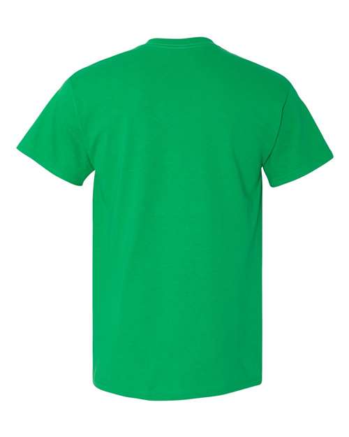 Gildan G530 Adult Heavy Cotton Pocket T-Shirt #color_IRISH GREEN