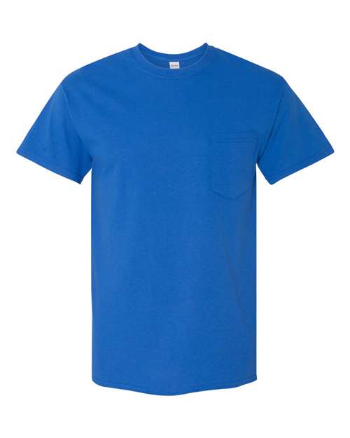 Gildan G530 Adult Heavy Cotton Pocket T-Shirt #color_ROYAL