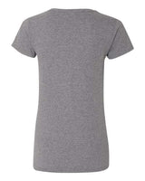 Gildan G500VL Ladies' Heavy Cotton V-Neck T-Shirt #color_GRAPHITE HEATHER