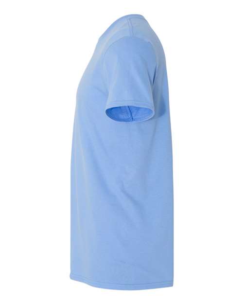 Gildan G640 Adult Softstyle 4.5 oz T-Shirt #color_CAROLINA BLUE