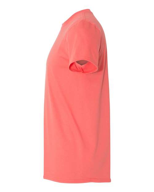 Gildan G640 Adult Softstyle 4.5 oz T-Shirt #color_CORAL SILK
