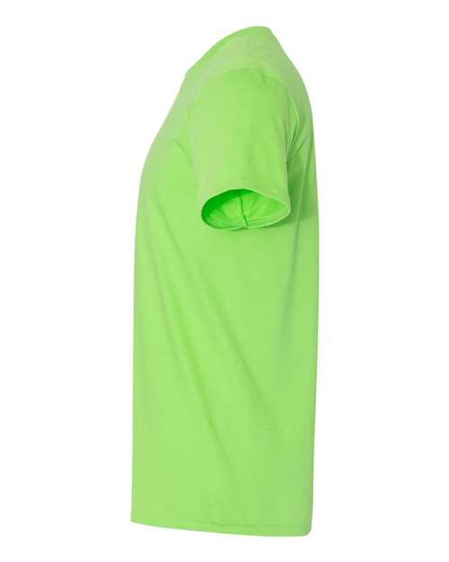 Gildan G640 Adult Softstyle 4.5 oz T-Shirt #color_LIME