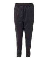 Badger 1575 Unbrushed Polyester Trainer Pants #color_Black
