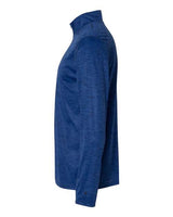 Badger 4172 Tonal Blend Quarter-Zip Pullover #color_Royal Tonal Blend