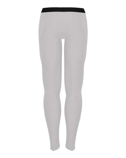 Badger 4610 Full Length Compression Tight #color_White