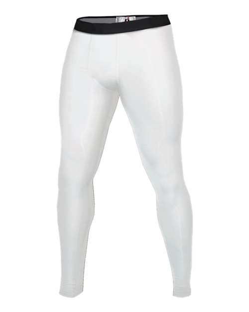 Badger 4610 Full Length Compression Tight #color_White
