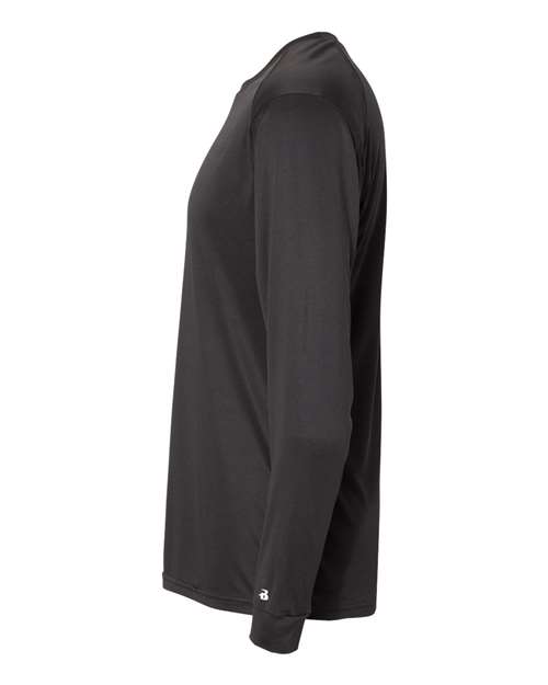 Badger 4004 Ultimate SoftLock Long Sleeve T-Shirt #color_Black