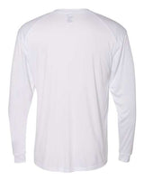 Badger 4004 Ultimate SoftLock Long Sleeve T-Shirt #color_White