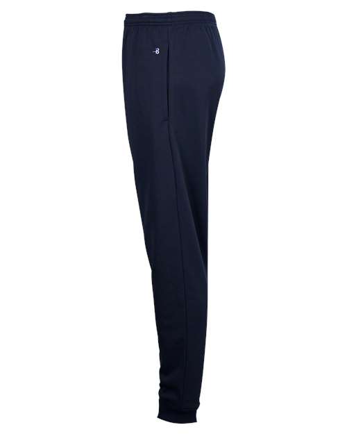 Badger 1475 Performance Fleece Joggers #color_Navy