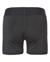 Badger 2629 Girls' Pro-Compression Shorts #color_Black