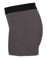 Badger 2629 Girls' Pro-Compression Shorts #color_Graphite