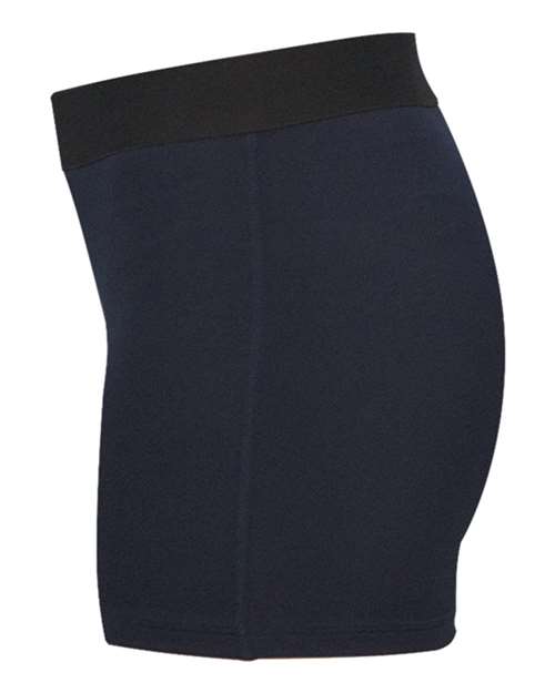 Badger 2629 Girls' Pro-Compression Shorts #color_Navy