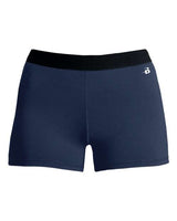 Badger 2629 Girls' Pro-Compression Shorts #color_Navy