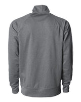 Independent Trading Co. EXP70PTZ Lightweight Poly-Tech Full-Zip Track Jacket #color_Gunmetal Heather