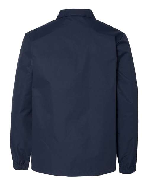 Independent Trading Co. EXP99CNB Water-Resistant Windbreaker Coach’s Jacket #color_Classic Navy