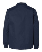 Independent Trading Co. EXP99CNB Water-Resistant Windbreaker Coach’s Jacket #color_Classic Navy