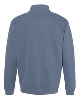Comfort Colors 1580 Adult Quarter-Zip Sweatshirt #color_BLUE JEAN