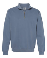 Comfort Colors 1580 Adult Quarter-Zip Sweatshirt #color_BLUE JEAN