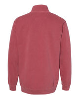 Comfort Colors 1580 Adult Quarter-Zip Sweatshirt #color_CRIMSON