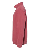 Comfort Colors 1580 Adult Quarter-Zip Sweatshirt #color_CRIMSON