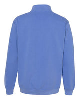 Comfort Colors 1580 Adult Quarter-Zip Sweatshirt #color_FLO BLUE