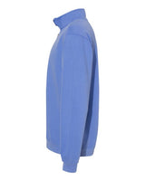 Comfort Colors 1580 Adult Quarter-Zip Sweatshirt #color_FLO BLUE