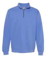 Comfort Colors 1580 Adult Quarter-Zip Sweatshirt #color_FLO BLUE