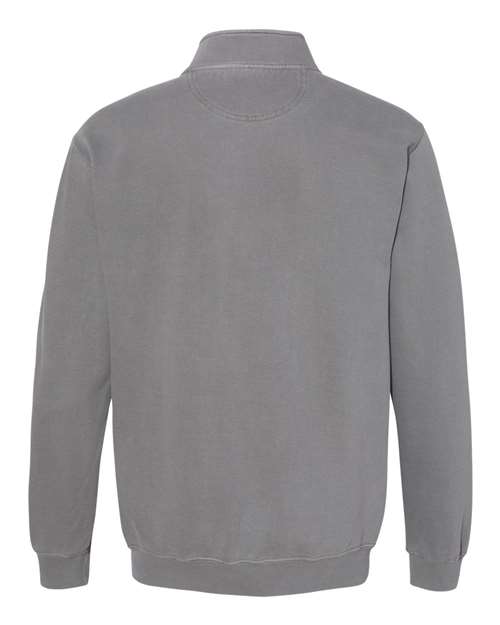 Comfort Colors 1580 Adult Quarter-Zip Sweatshirt #color_GREY