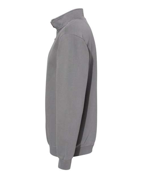 Comfort Colors 1580 Adult Quarter-Zip Sweatshirt #color_GREY