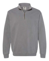 Comfort Colors 1580 Adult Quarter-Zip Sweatshirt #color_GREY