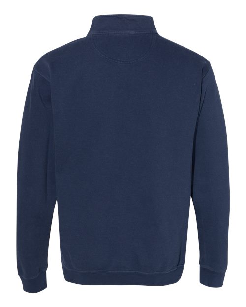 Comfort Colors 1580 Adult Quarter-Zip Sweatshirt #color_TRUE NAVY