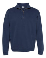Comfort Colors 1580 Adult Quarter-Zip Sweatshirt #color_TRUE NAVY