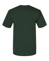 Bayside BA5040 Adult 5.4 oz., 100% Cotton T-Shirt #color_HUNTER GREEN
