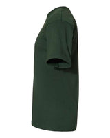 Bayside BA5040 Adult 5.4 oz., 100% Cotton T-Shirt #color_HUNTER GREEN
