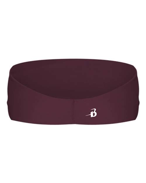 Badger 0301 Wide Headband #color_Maroon