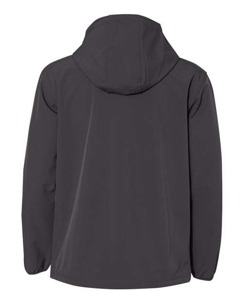 Independent Trading Co. EXP35SSZ Poly-Tech Soft Shell Jacket #color_Graphite