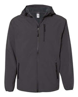 Independent Trading Co. EXP35SSZ Poly-Tech Soft Shell Jacket #color_Graphite