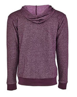 Next Level 9600 Adult Denim Fleece Full-Zip Hoodie #color_PLUM