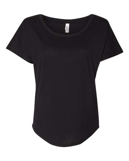 Next Level 1560 Ladies' Ideal Dolman #color_BLACK