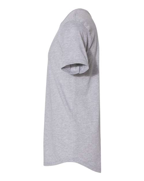 Next Level 3602 Men's Cotton Long Body Crew #color_HEATHER GRAY