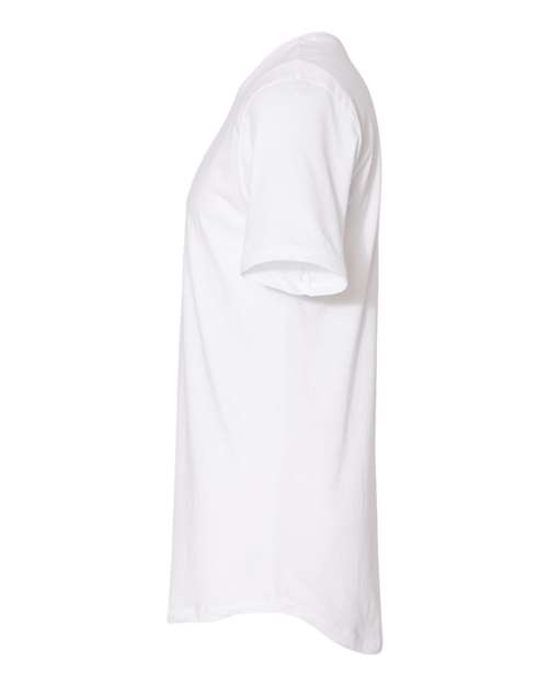 Next Level 3602 Men's Cotton Long Body Crew #color_WHITE