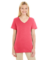 Jerzees 601WVR Ladies' 4.5 oz. TRI-BLEND V-Neck T-Shirt