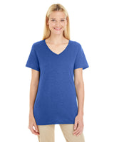 Jerzees 601WVR Ladies' 4.5 oz. TRI-BLEND V-Neck T-Shirt
