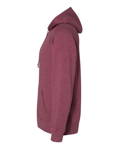 Independent Trading Co. PRM33SBP Special Blend Raglan Hooded Sweatshirt #color_Crimson