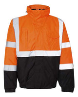 Kishigo JS121-122 Economy Bomber Jacket #color_Orange