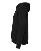 Bella + Canvas 3719 Unisex Sponge Fleece Pullover Hooded Sweatshirt #color_BLACK HEATHER