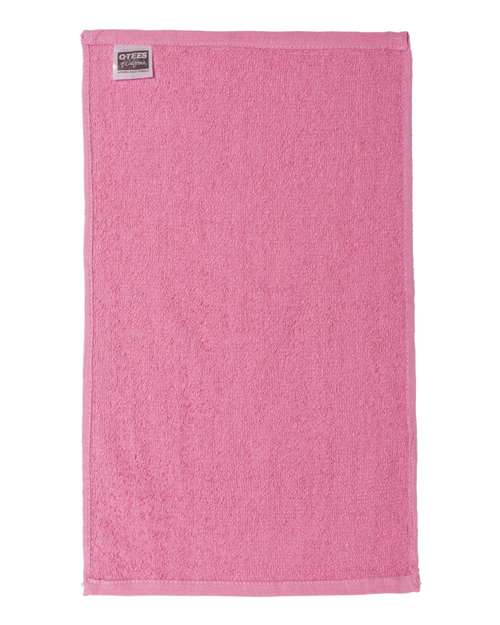 Q-Tees T18 Budget Rally Towel #color_Azalea