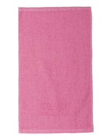 Q-Tees T18 Budget Rally Towel #color_Azalea