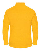 Badger 4172 Tonal Blend Quarter-Zip Pullover #color_Gold Tonal Blend